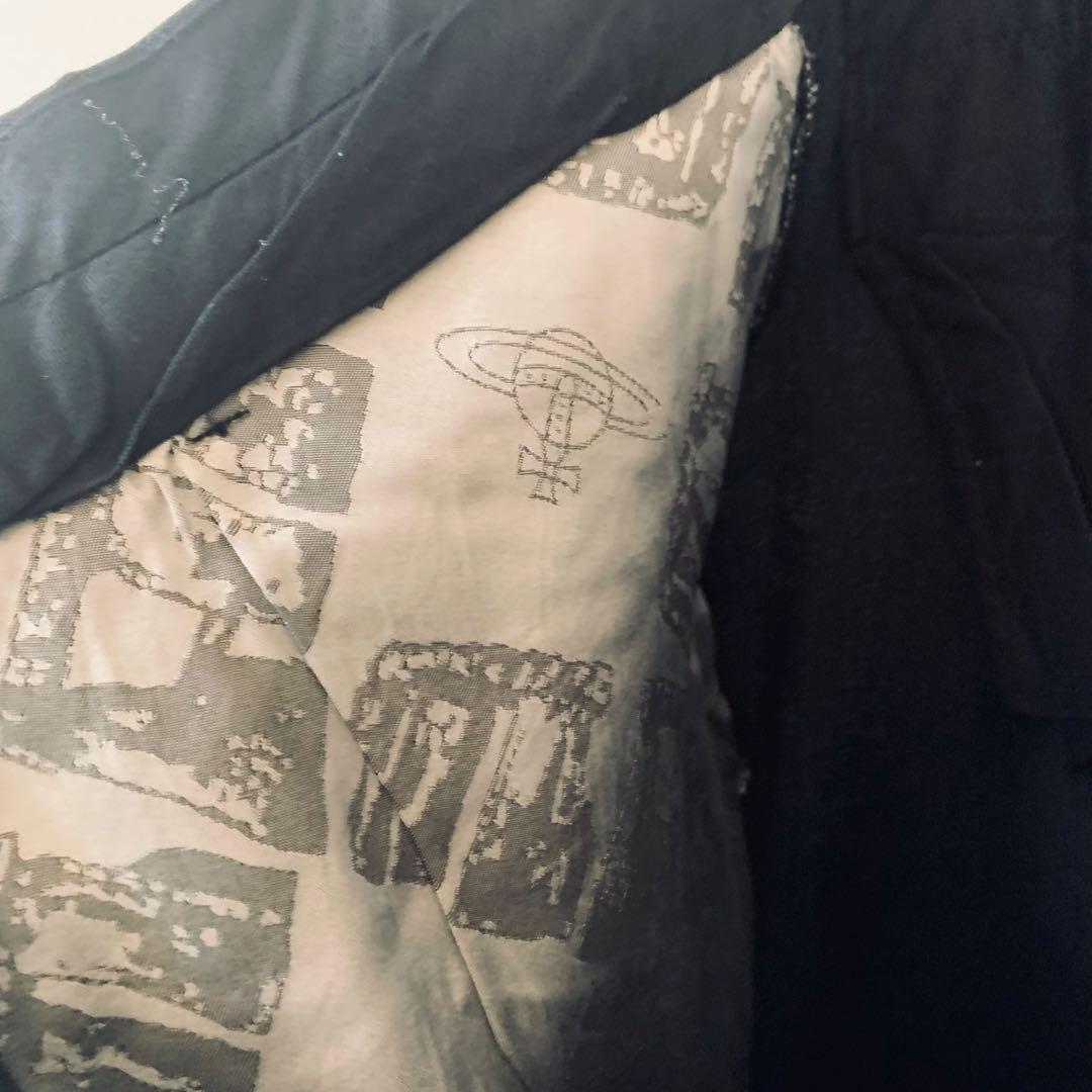 Vivienne Westwood MAN ウールパンツ　オーブボタン　黒　50