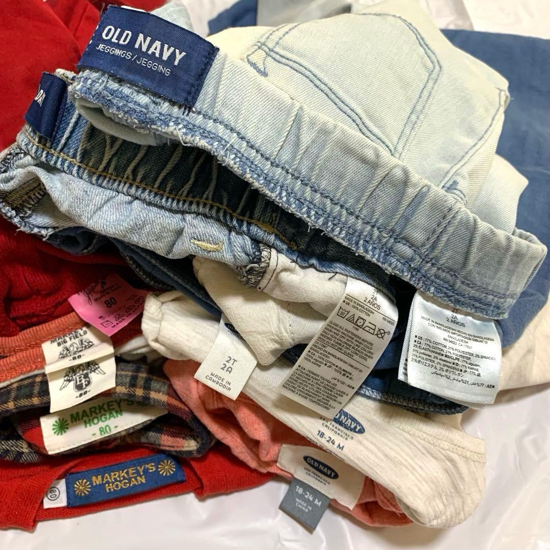 ブランド多数 マーキーズ F.Oキッズ ベビー服まとめ売り アウター パンツ