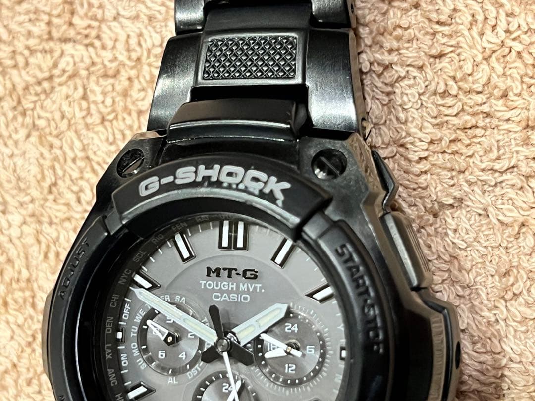 m*g様 【希少】G-SHOCK MTG-1200Bブラック　電池交換済み