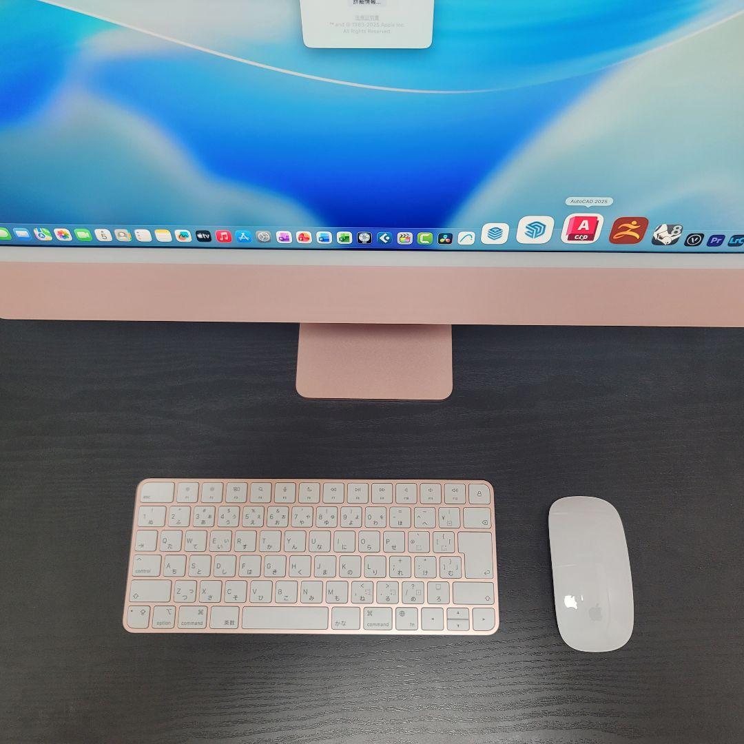 美品 iMac 24インチ M1 16/512GB CAD/BIM&3D設計