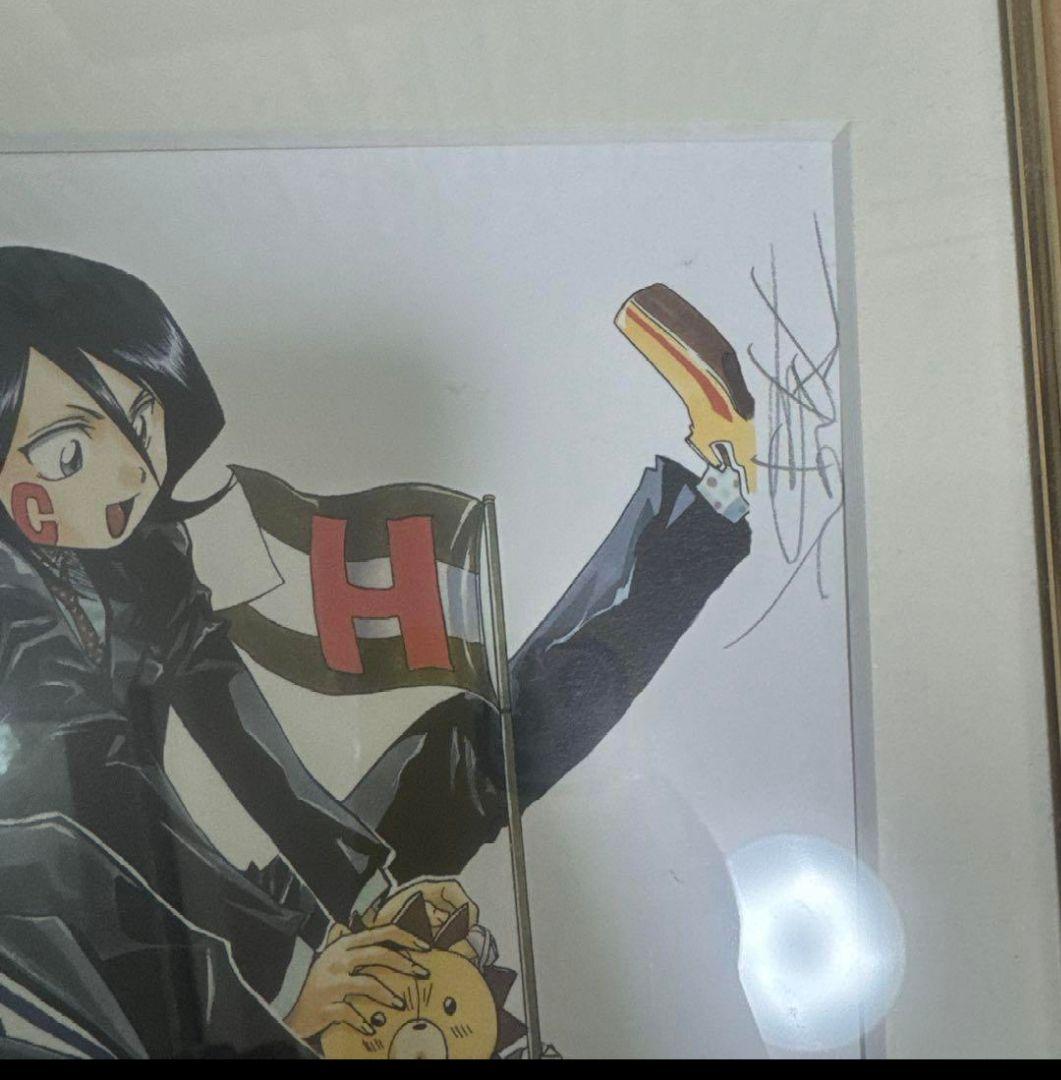 BLEACH リトグラフ 複製原画 直筆サイン入り 久保帯人
