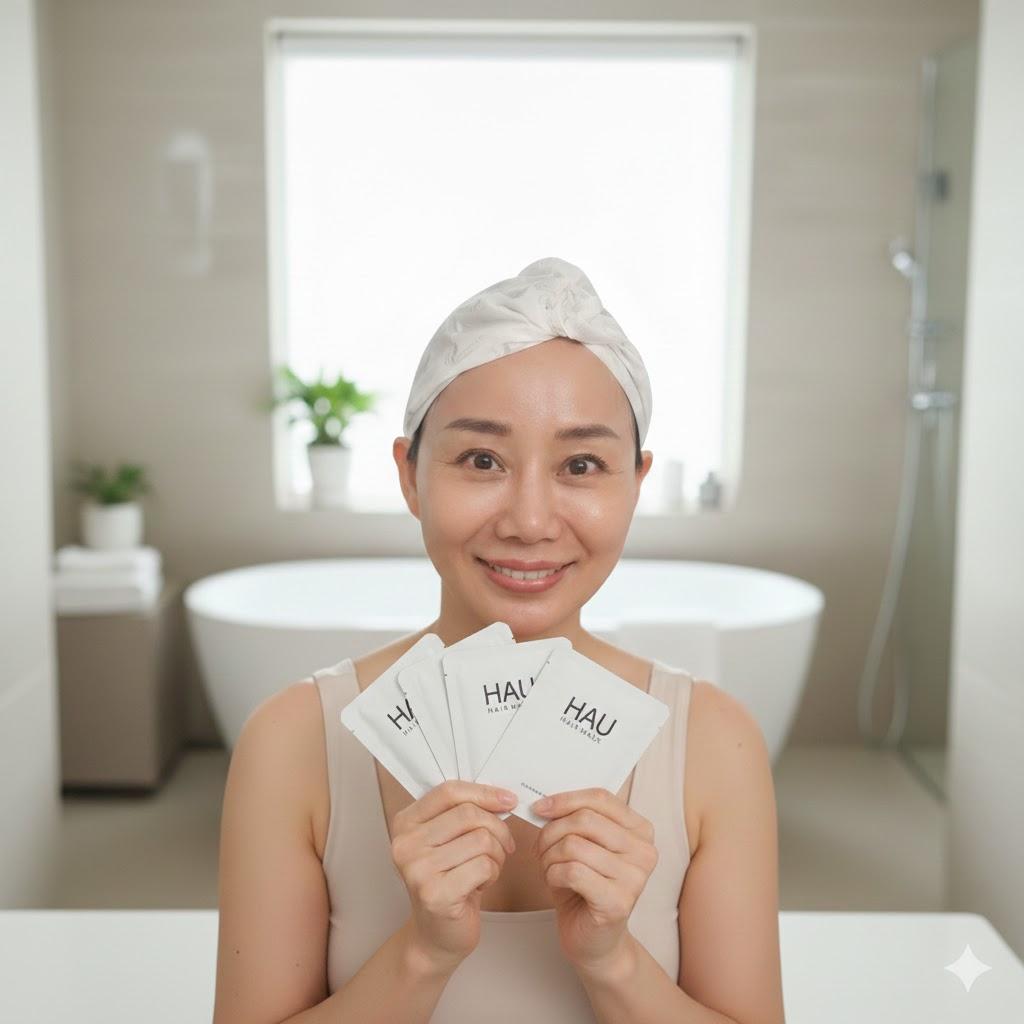 韓国HAUヘアパック40箱（1カートン）まとめ買い