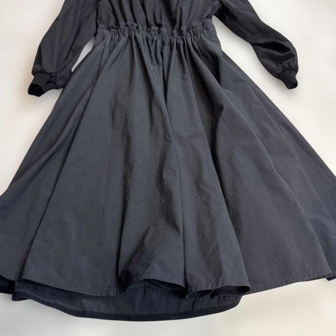 モンクレール　ロングワンピース　ブラック　Mサイズ　美品