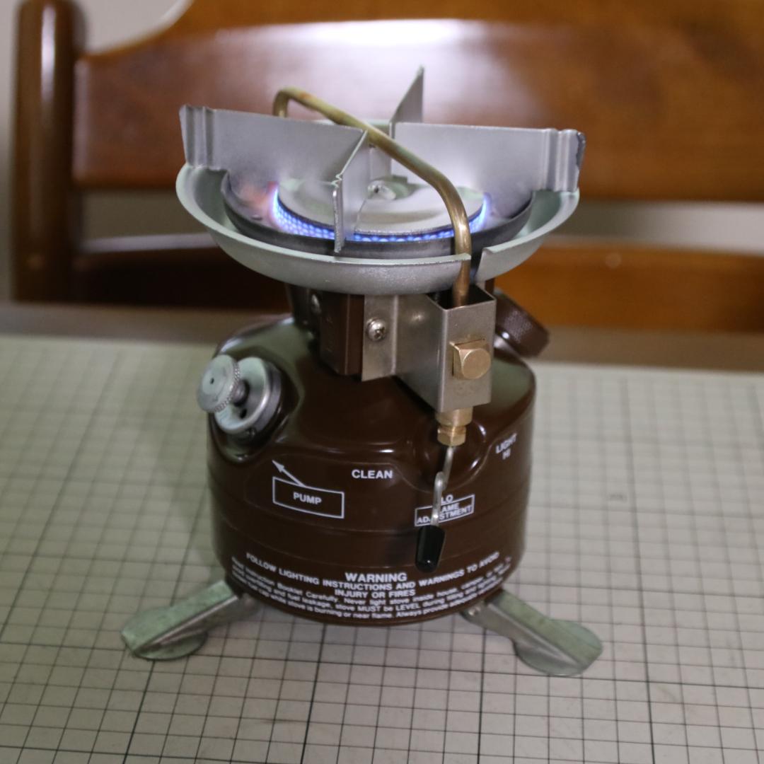 超美品　希少　ヴィンテージ　コールマン 400 茶ピーク１　No.37