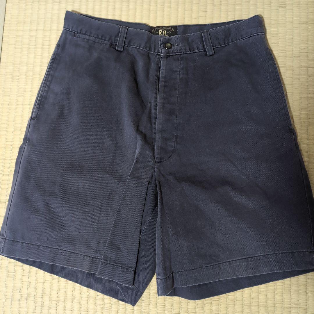 RRL Ralph Lauren 三ッ星ビンテージネイビーショートパンツ　３１