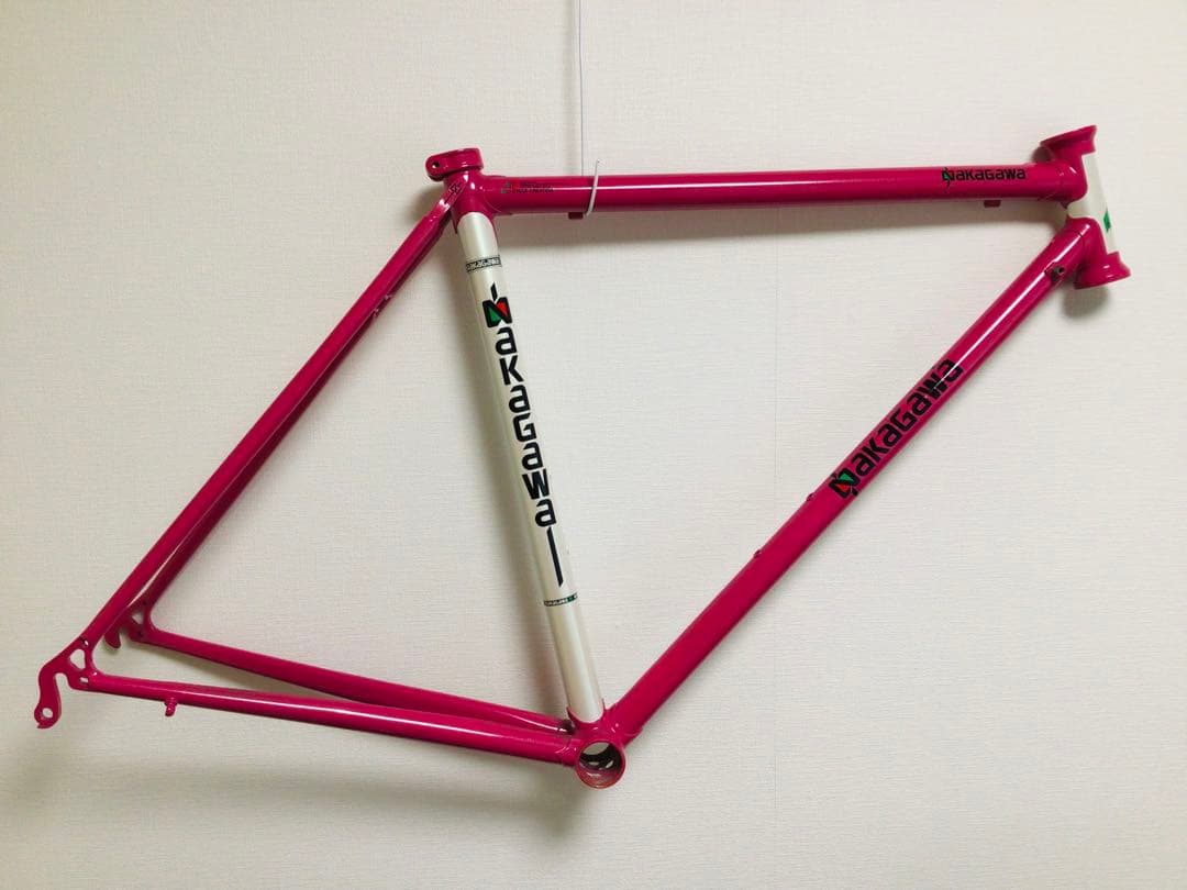 NAKAGAWA Prominence ピンク 50 デッドストック・クロモリ