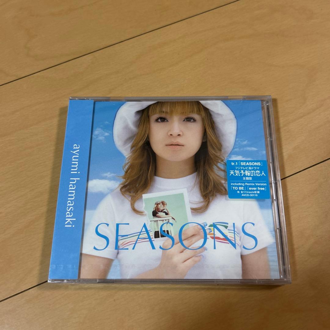 【即購入ok!!】浜崎あゆみ 2000年シングル『SEASONS』新品未開封