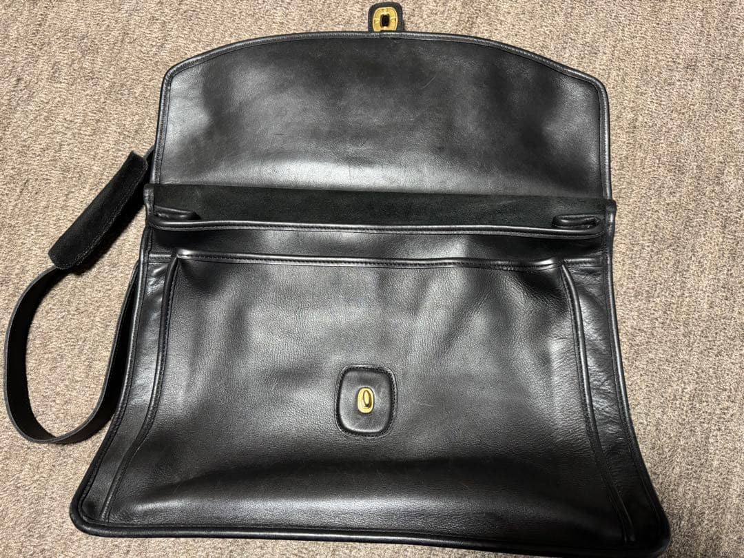 オールドコーチ　OLD COACH　ブリーフケース　黒　madein USA