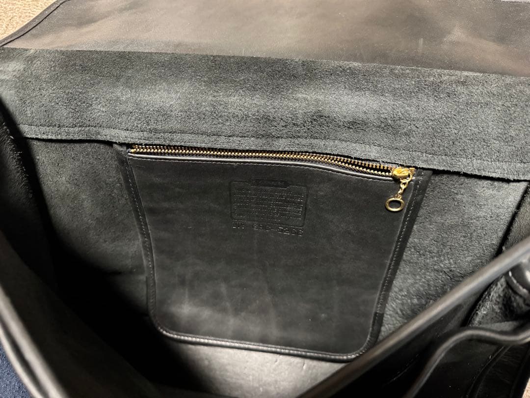 オールドコーチ　OLD COACH　ブリーフケース　黒　madein USA