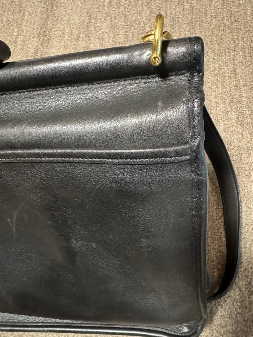 オールドコーチ　OLD COACH　ブリーフケース　黒　madein USA