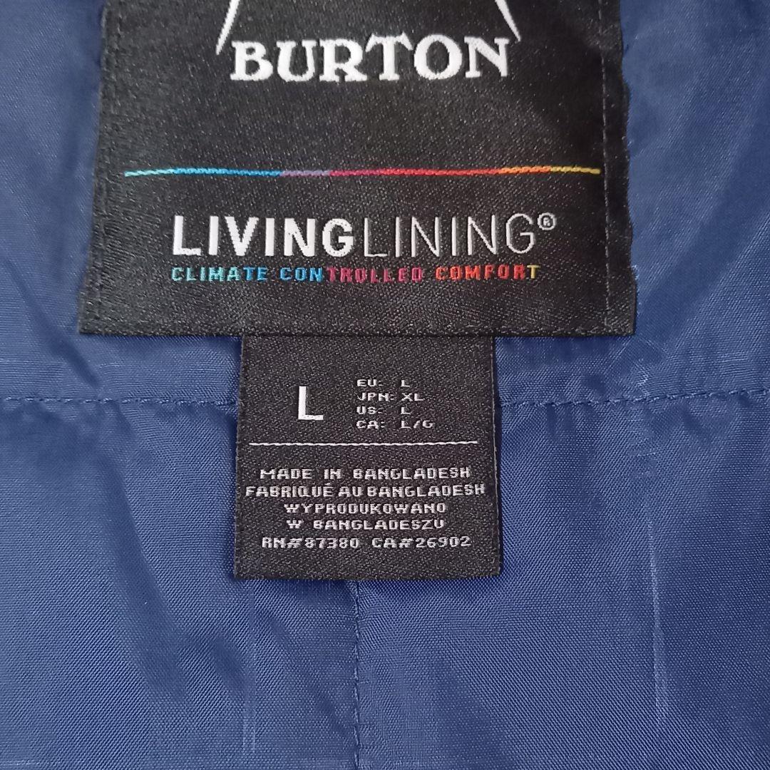 極美品 BURTON メンズ スノージャケット COVERT 防水透湿 Lサイズ