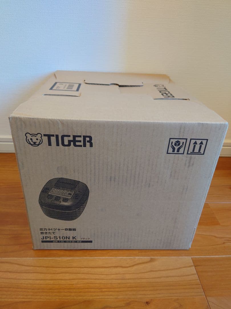 新品未使用 タイガー ご泡火炊き 圧力IH炊飯器 JPI-S10NK ブラック