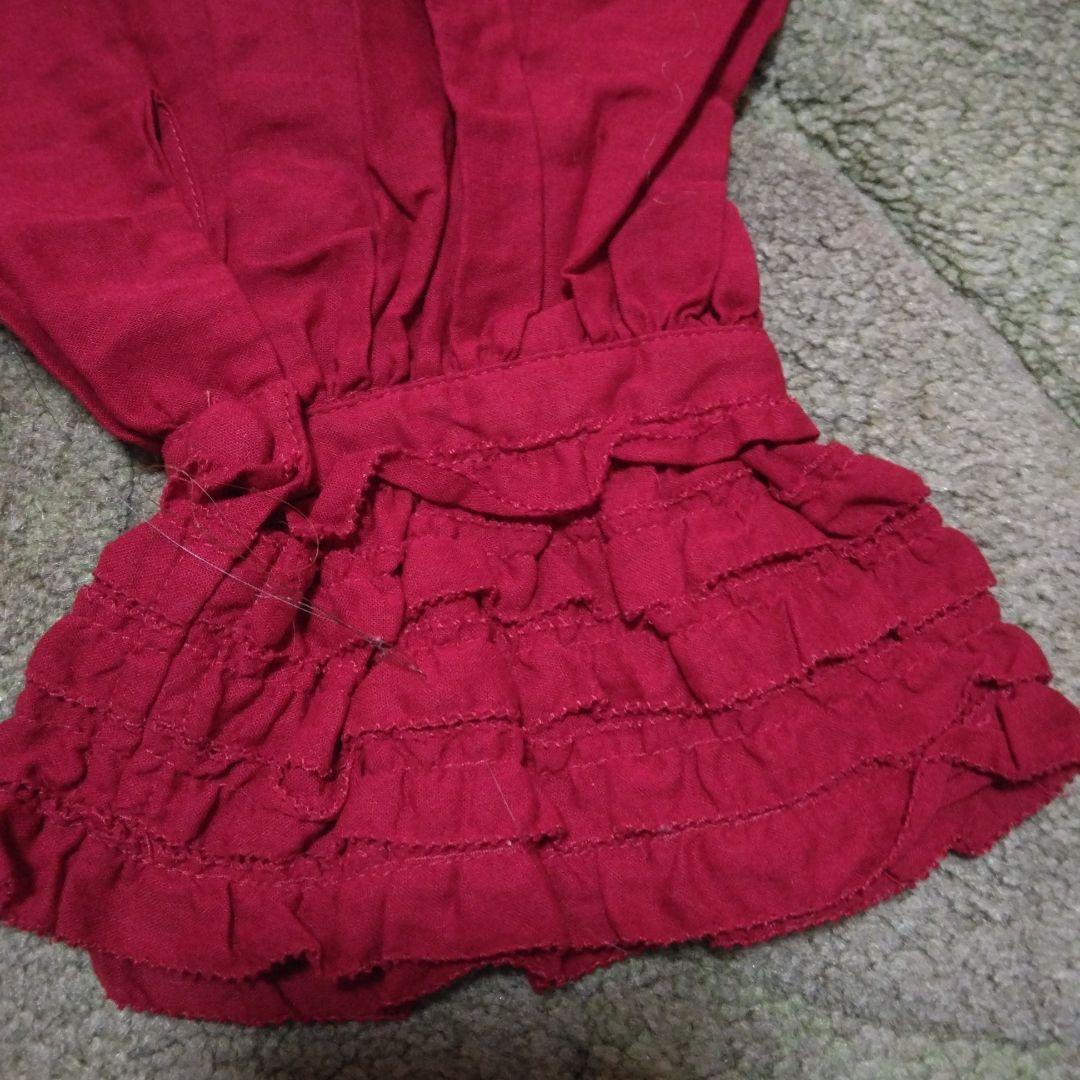 ピンクハウス　インゲボルグ　ピコフリルいっぱいフード付ブラウス