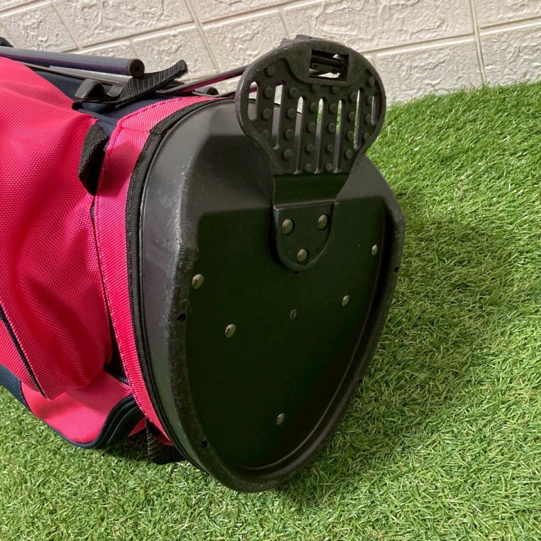 【美品】JACK BUNNY ジャックバーニー　ピンク キャディバッグ