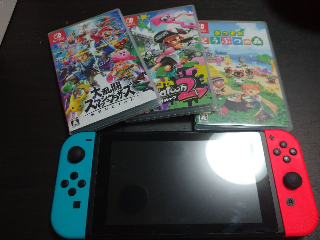 Nintendo Switch＋あつ森、スプラ、スマブラ