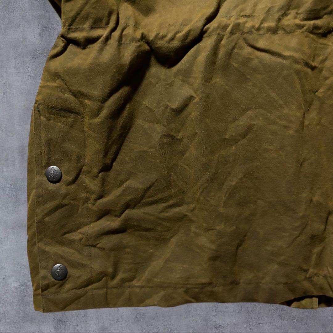 00sOUTBACK T オイルドジャケット襟レザー XL