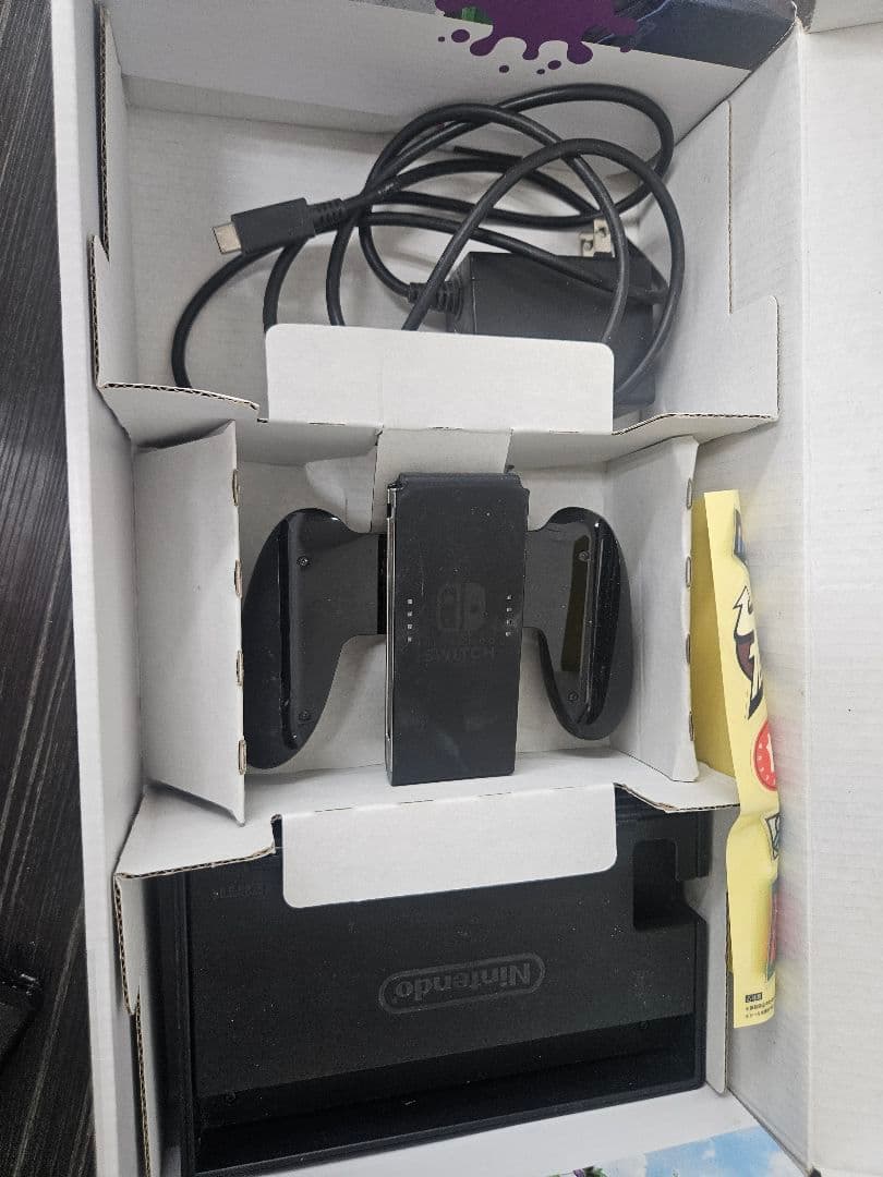 ニンテンドースイッチ スプラトゥーン2セット 本体コントローラージャンク品