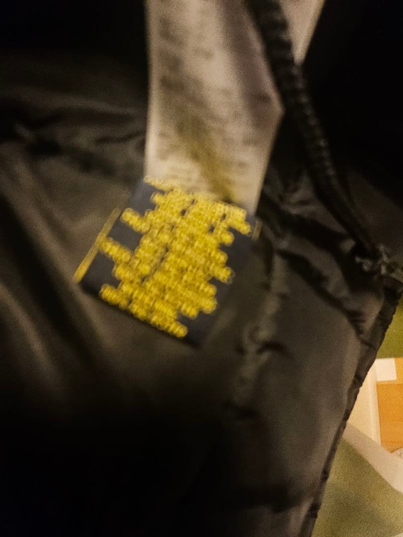 ALPHA N3B アルファ ×エドウィン　カラー：黒×黄　Lサイズ