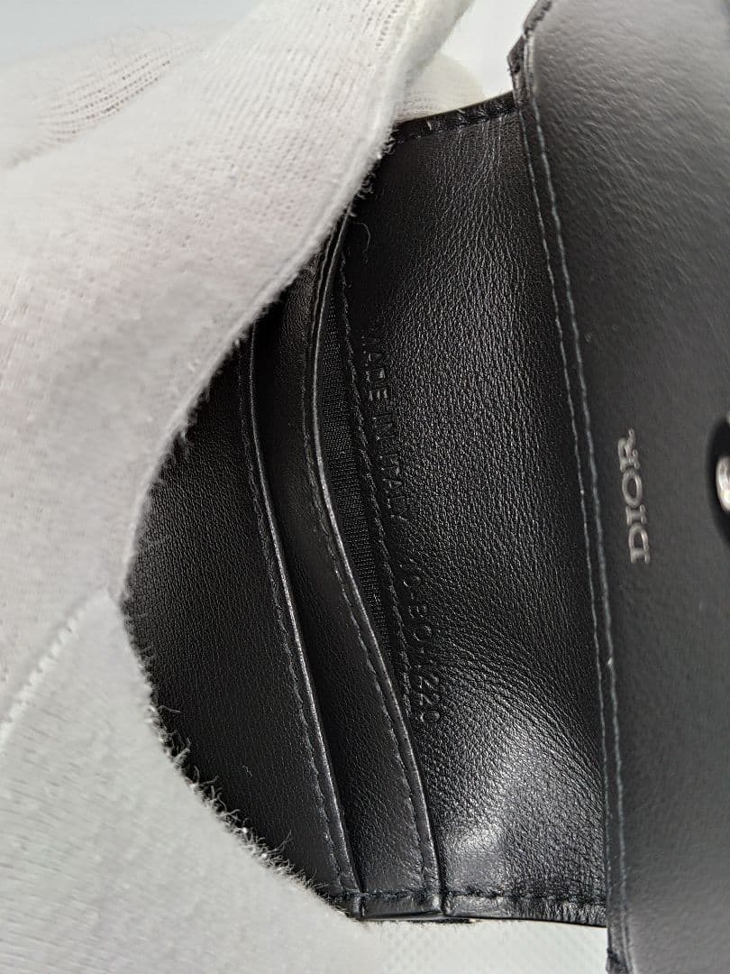 DIOR カードケース オブリーク ジャガード 名刺入れ ビジネスカードホルダー