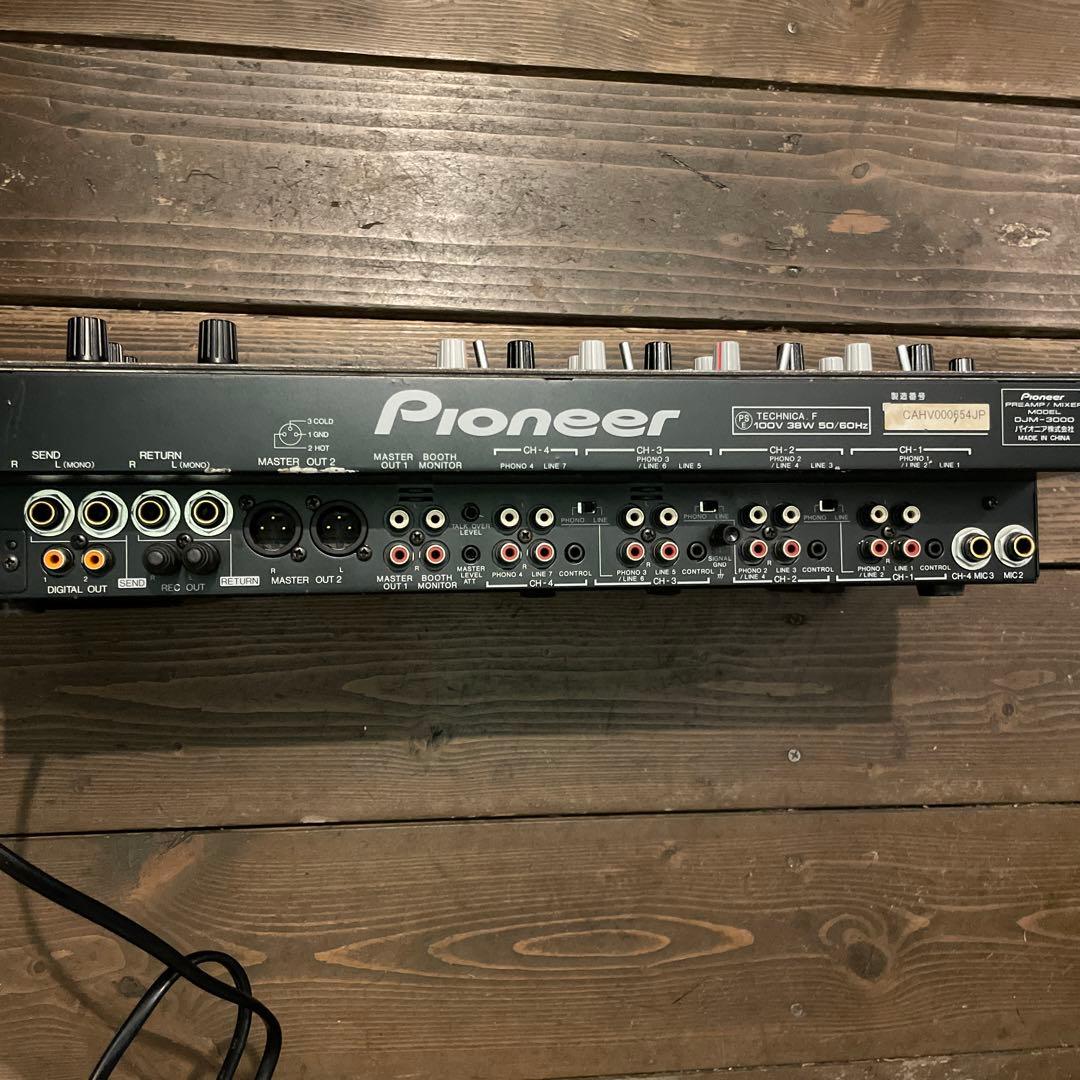 名機 Pioneer DJM-3000 DJミキサー ジャンク