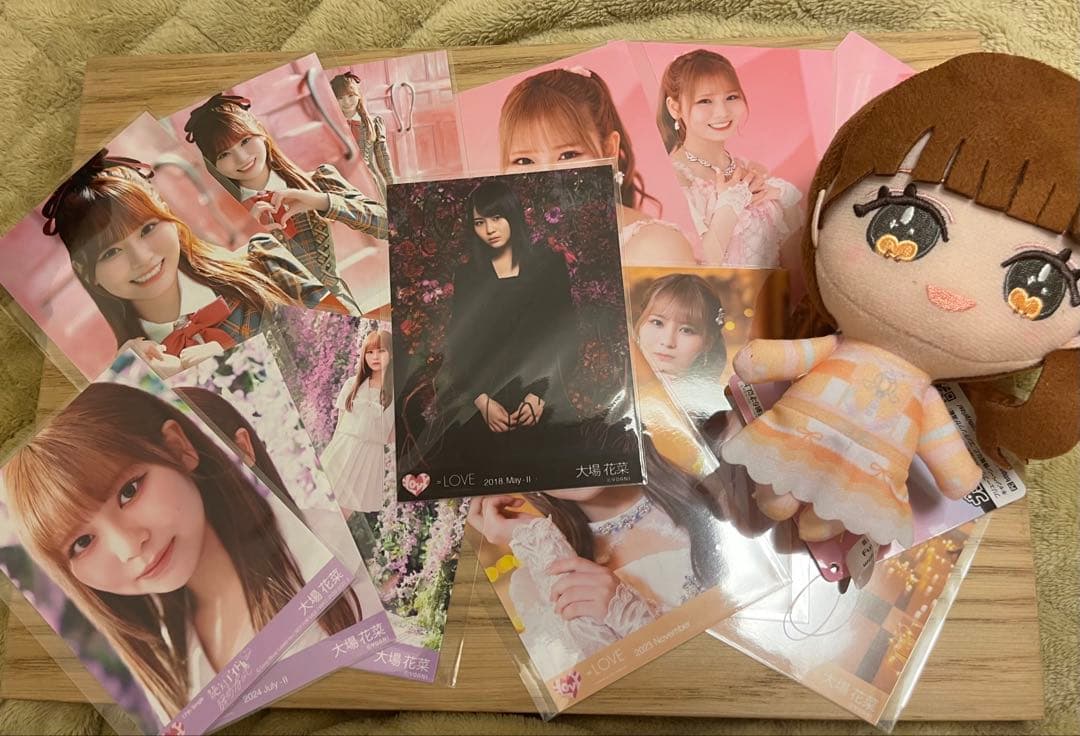 ＝LOVE 大場花菜 まとめ売り 直筆あり