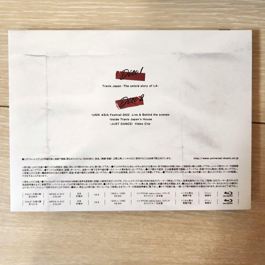 TravisJapan The untold story FC限定A ブルーレイ