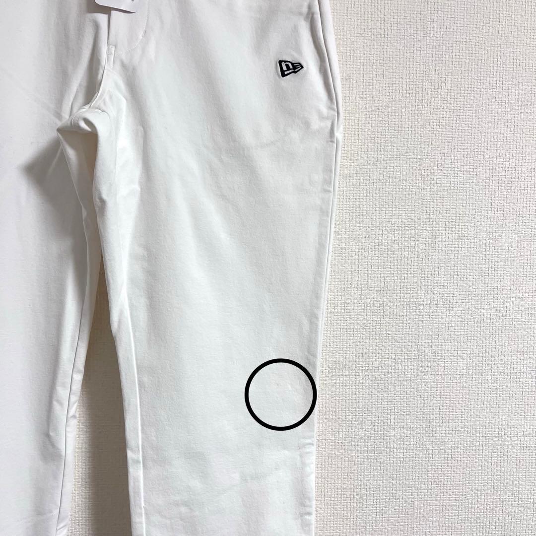 【タグ付き】ニューエラゴルフ テーパード ストレッチパンツ 白 M