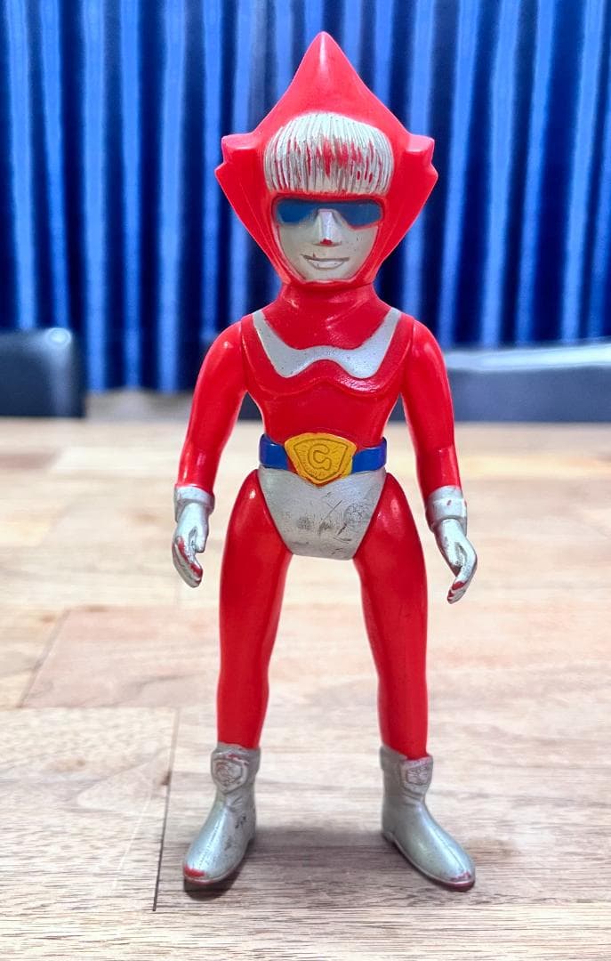 ブルマァク ゴッドマン ソフビ人形 フィギア 東宝企画 当時物 昭和レトロ