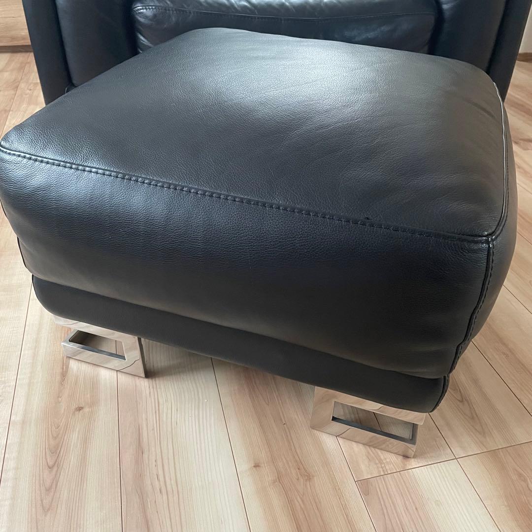 【手渡し希望】KELVIN GIORMANI 1人がけソファー　オットマン付き