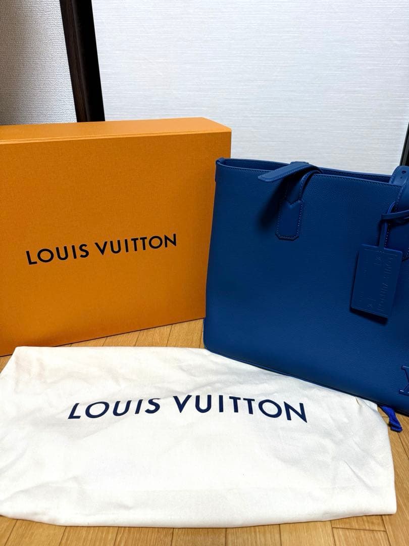 LOUIS VUITTON アエログラム ファストライン トート ネイビー