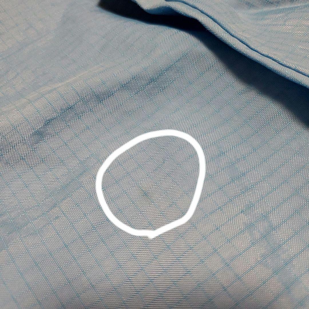 【UNDER COVER （アンダーカバー）】水色のナイロンパーカー/フリー