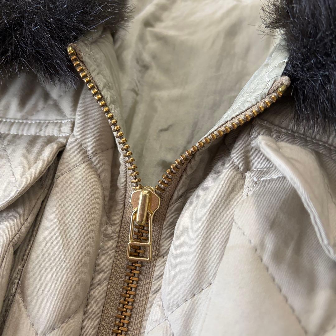 【専用✨希少】ピンクハウス 中綿 キルティングジャンパー ボアフード N-2B