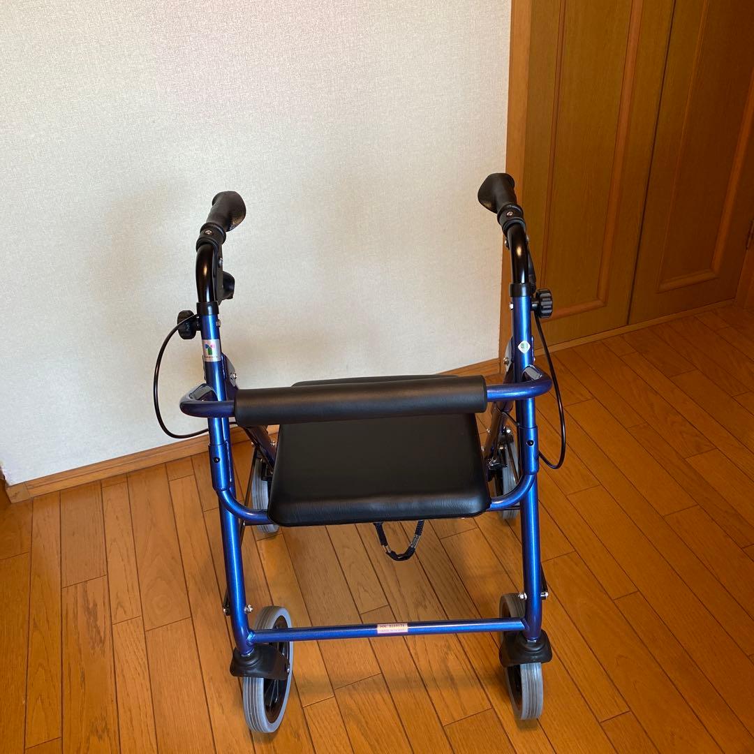 歩行器 竹虎ハッピーII NB ブルーメタリック