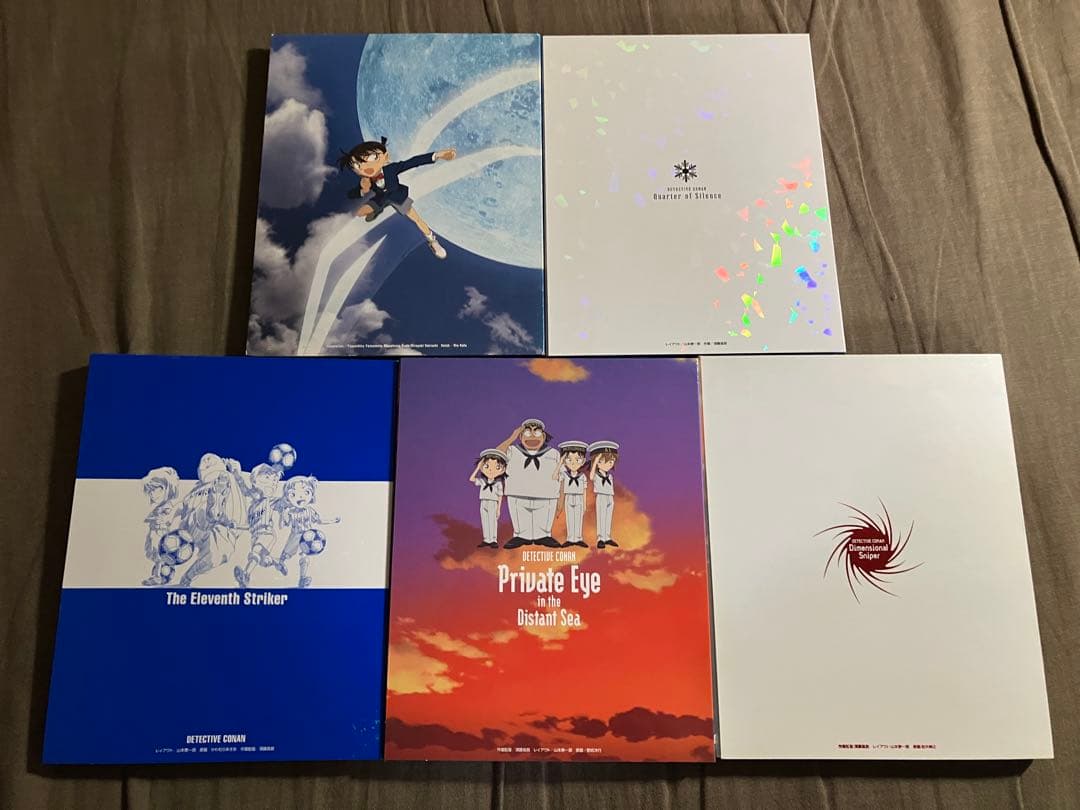 梱包方法必読　劇場版　名探偵コナン　ブルーレイ　コンプリートセット