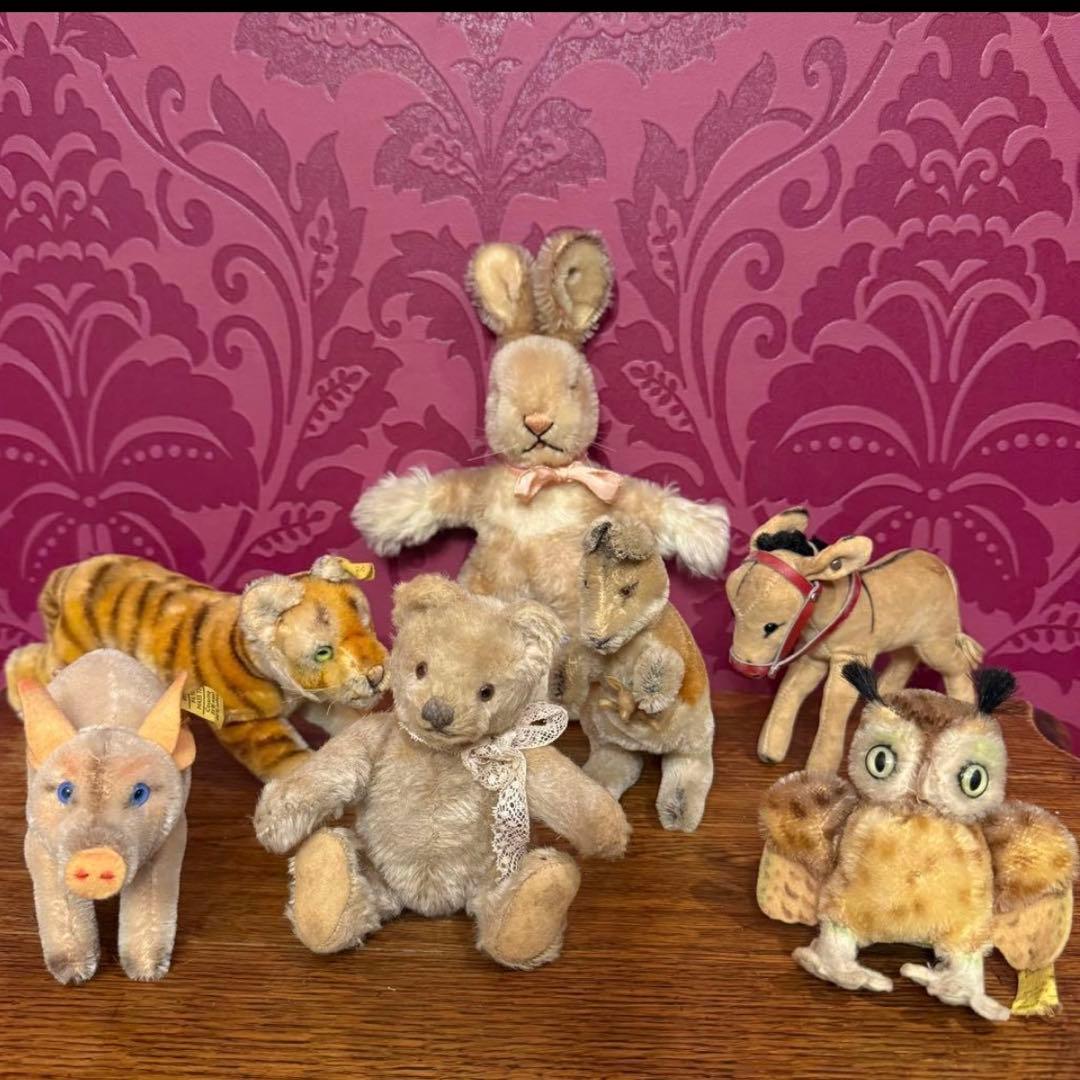 処分価格　ヴィンテージ　シュタイフ 100エーカーの森セット steiff