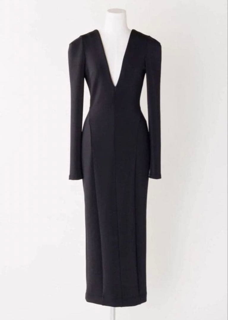 p*u様 【最安値】FETICO stretch jersey midi dre