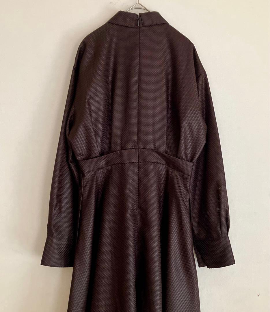 試着のみ●CLANEクラネ●CHINTZ LENO CLOTH ONEPIECE