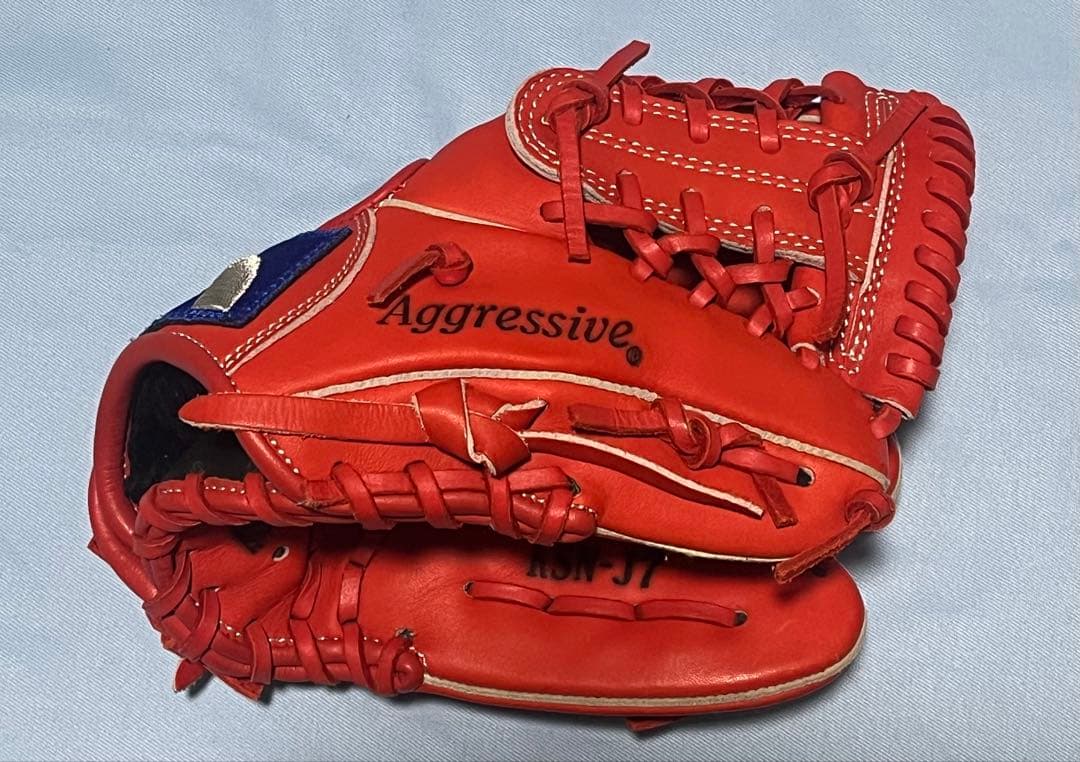 久保田スラッガー軟式 オールラウンド用 KSN-J7 右投　湯もみ型付け済み