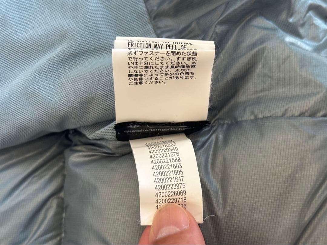 ★再値下げ★ ノースフェイス アンダーカバー クラウドダウンヌプシ Sサイズ