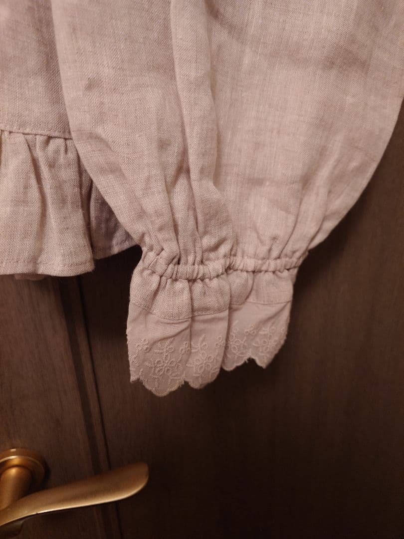 SamansaMos2立川限定 リネンバブーショカ付きエトワールブラウス