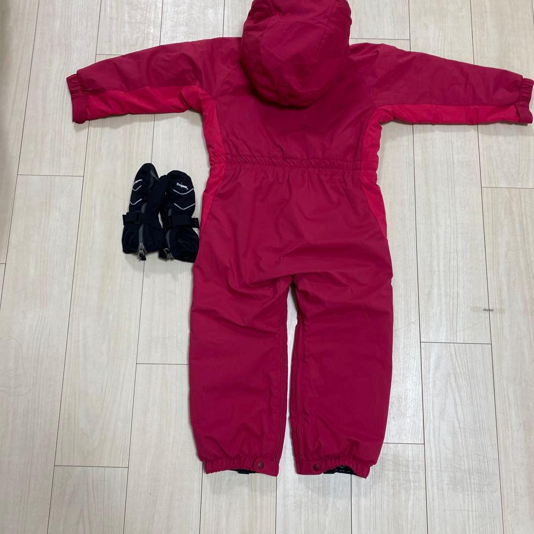 mont-bell スノーウェア 110 &手袋