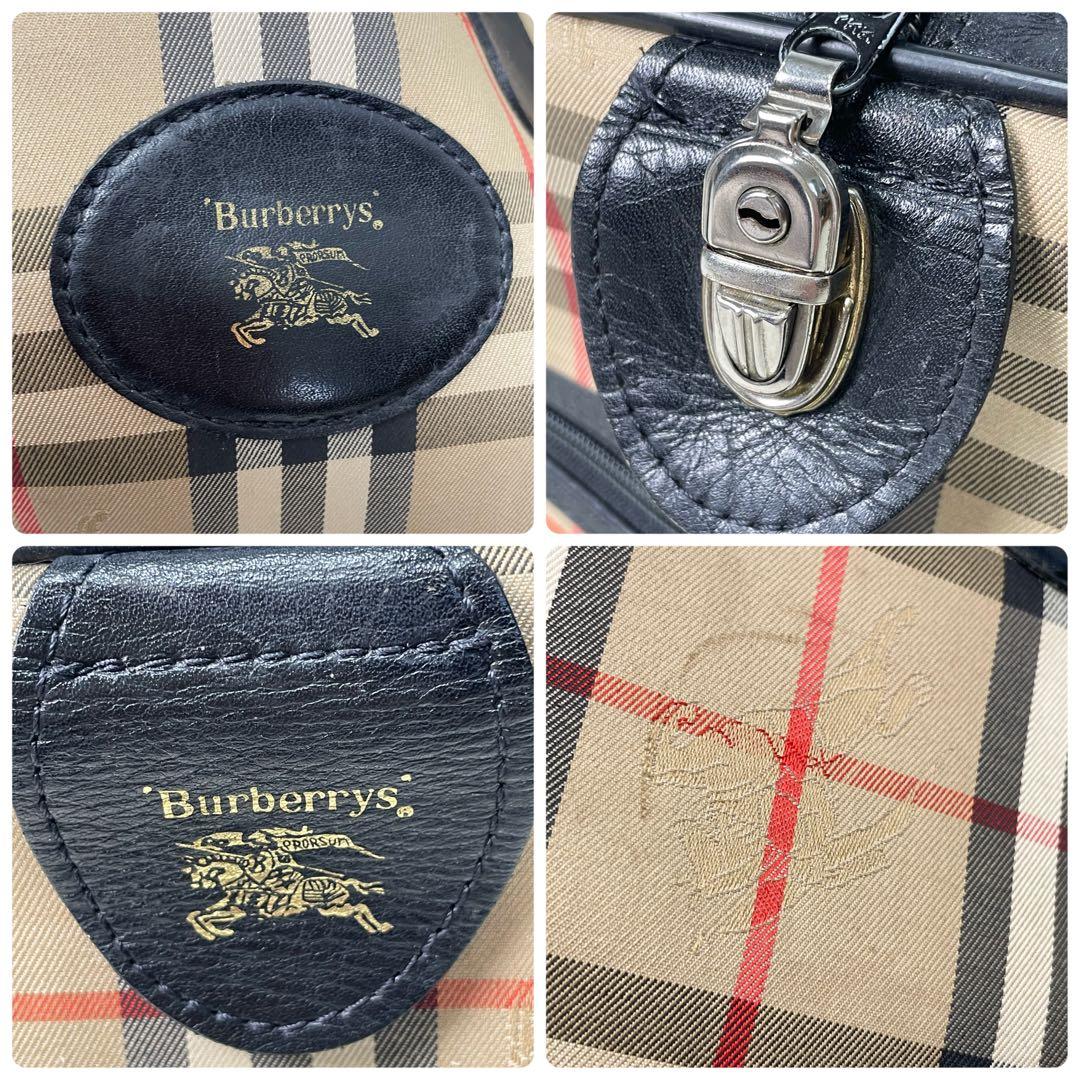 BURBERRY バーバリー バーバリーズ ノバチェック ボストンバッグ 大容量