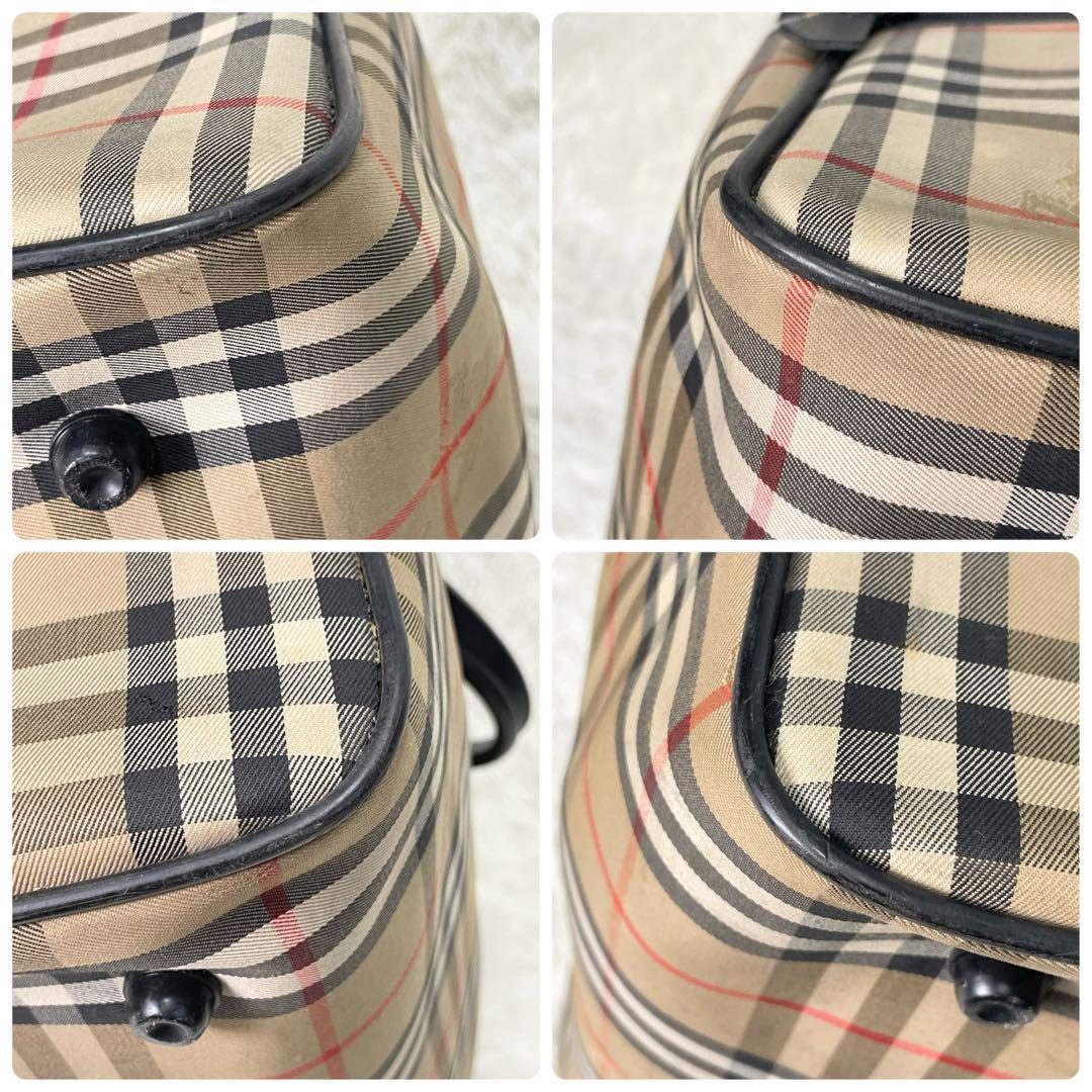 BURBERRY バーバリー バーバリーズ ノバチェック ボストンバッグ 大容量
