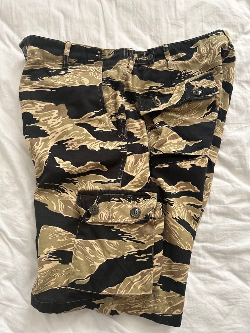 新品未使用　バズリクソンズ　タイガーカモ　ショートパンツ　ハーフパンツ
