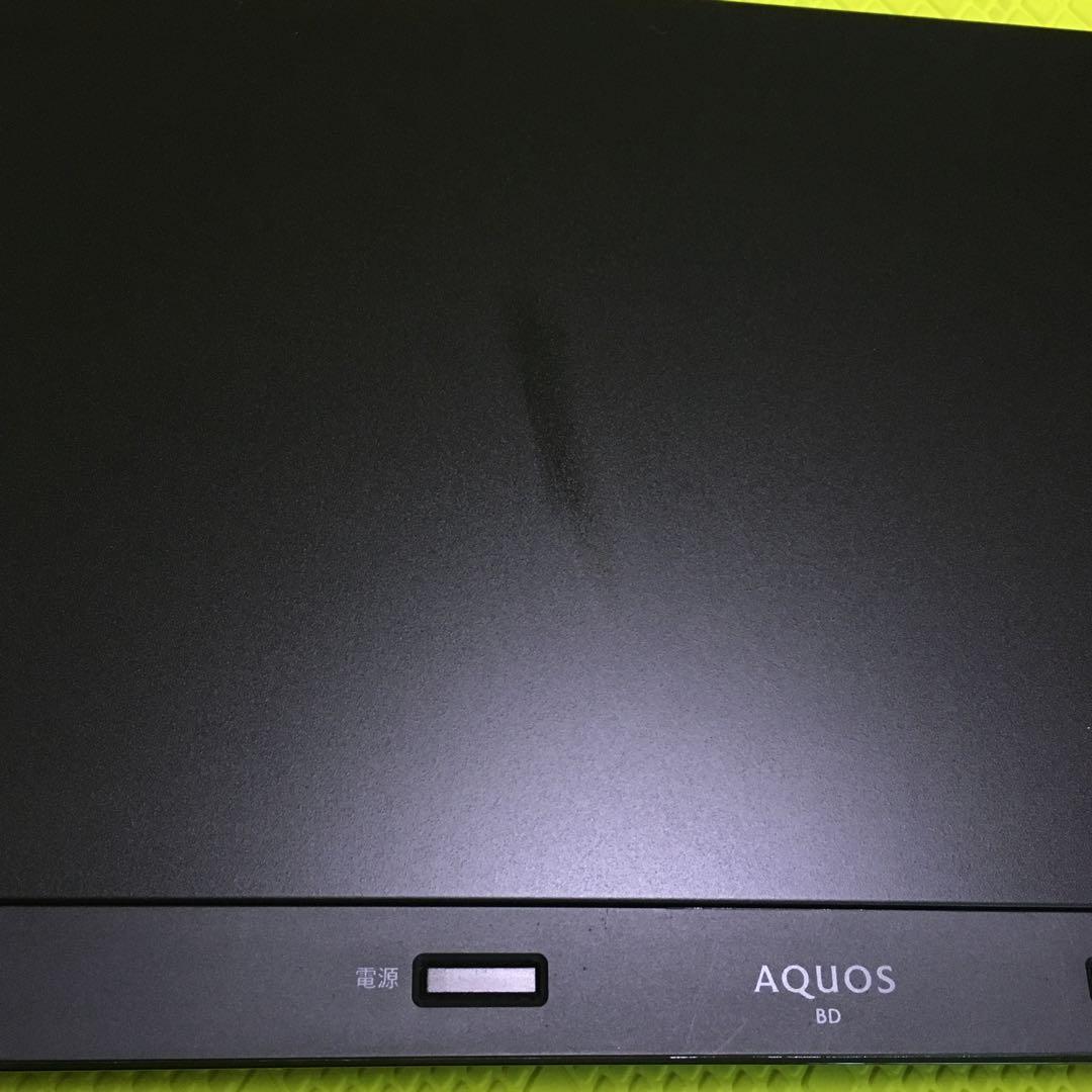 2番組同時録画◆シャープBD-NW520◆純正リモコン◆約500時間録画