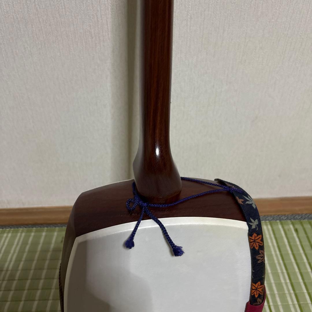 三味線 バチ　撥　弦　楽器　延べ棹　延棹