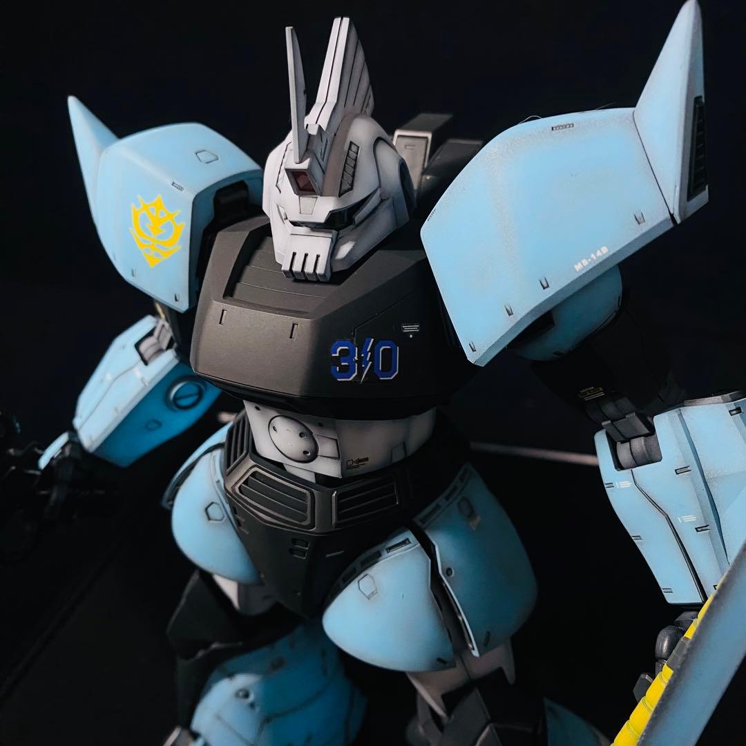 MG 機動戦士ガンダム MSV ユーマ・ライトニング専用高機動型ゲルググ