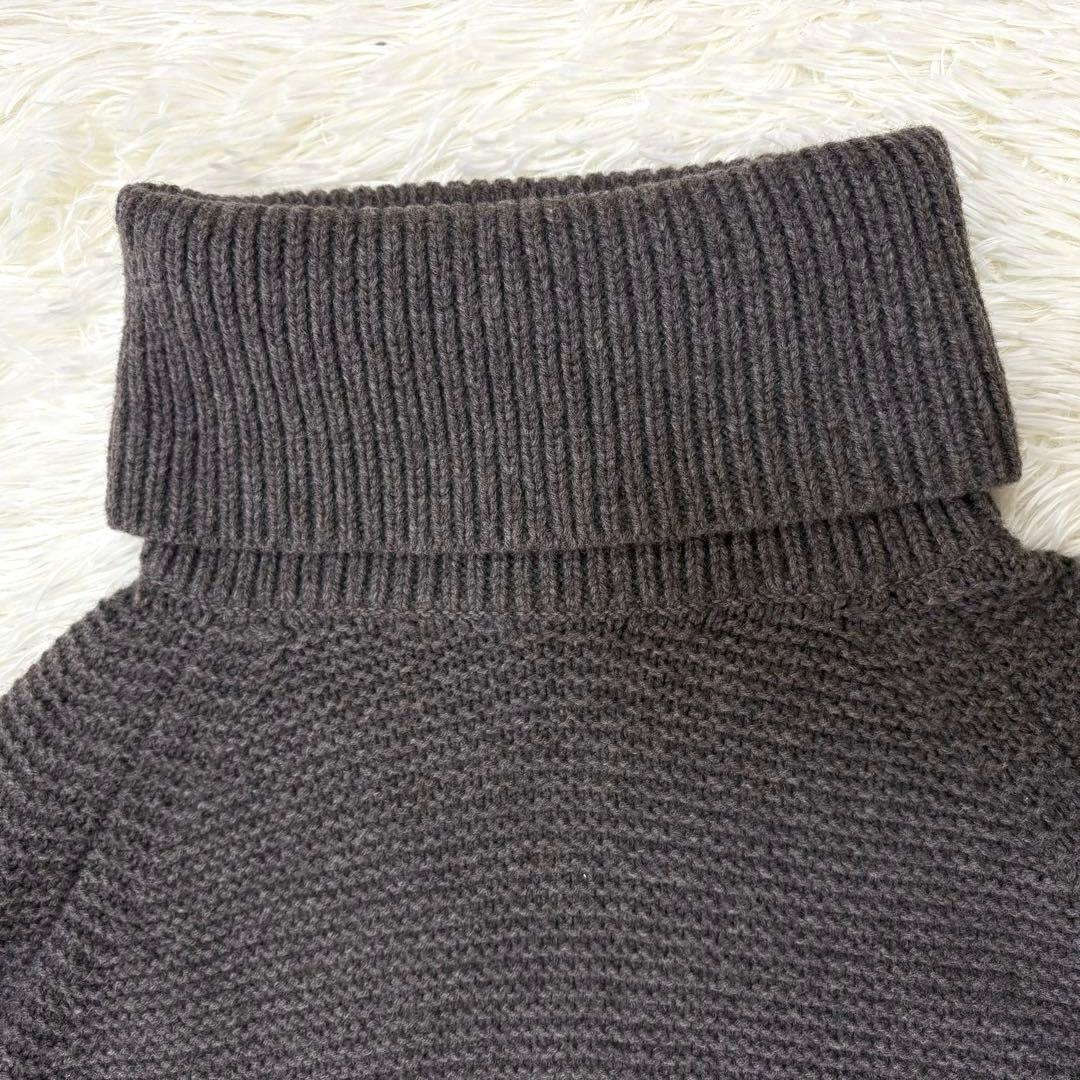 美品　TICCA ウール100％　ニットワンピース タートルネック　ティッカ