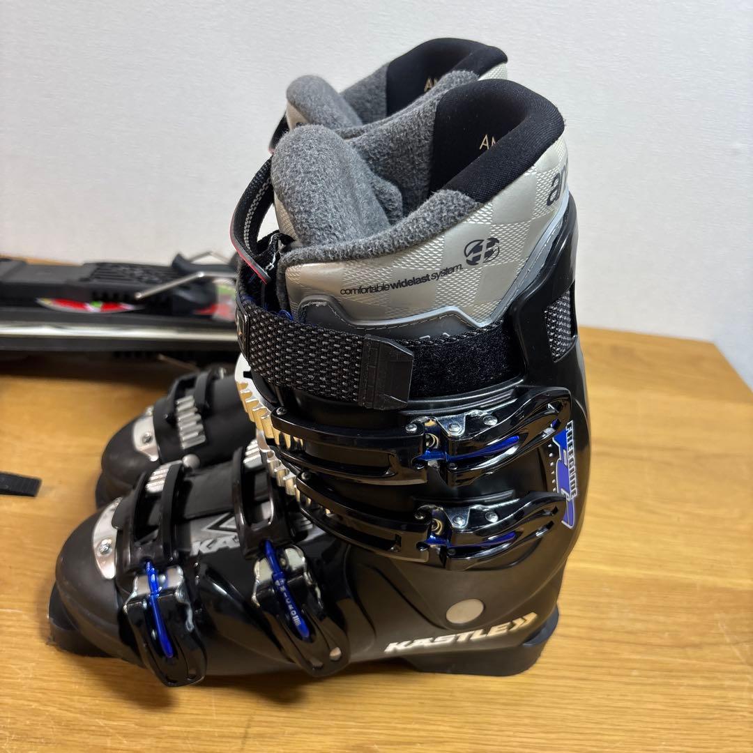 メンズショートスキーセット　ファンスキー　　KASTLE 25-25.5ｃｍ