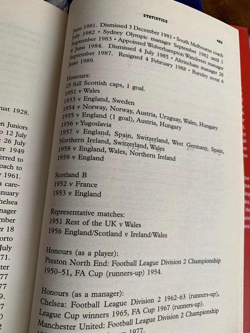 直筆サイン入り！伝説の指導者Docherty自伝 ＂The Doc\"